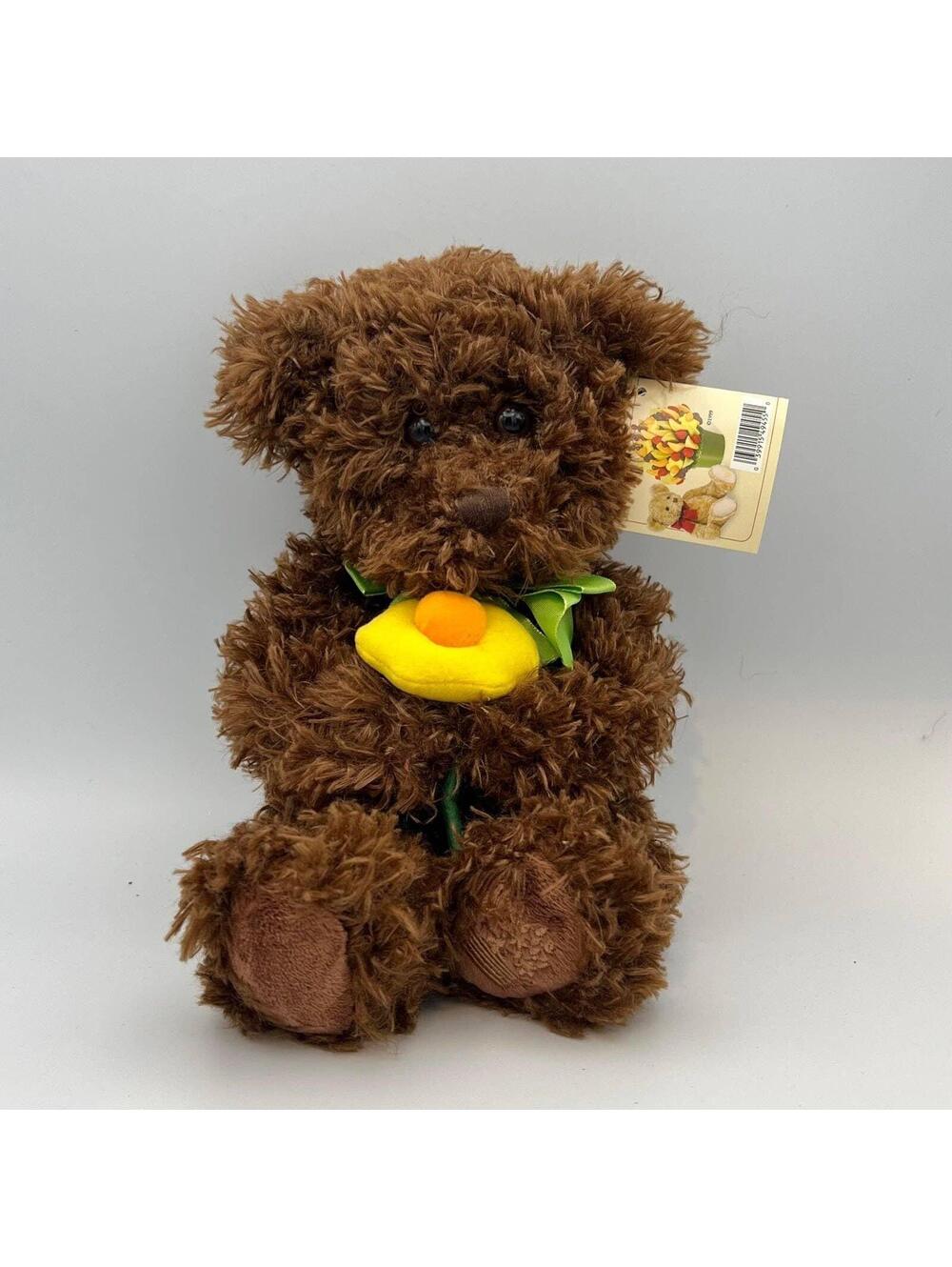 Russ Brown Teddy Bear Daisy Plush Stuffed Animal